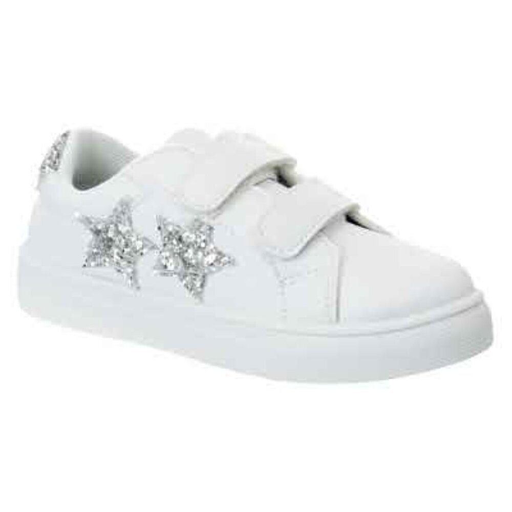 EUC Super Clean Kensie Girl Velcro Girls Casual Sneakers Size 10